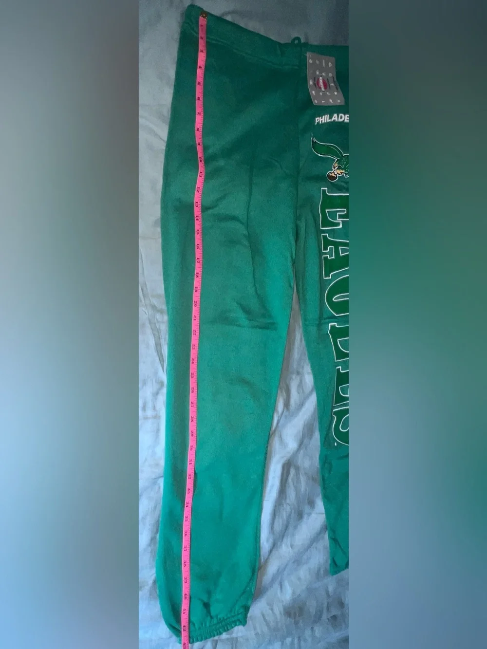 Vintage Philadelphia Eagles Kelly Green Sweatpants New With Tags Size XL